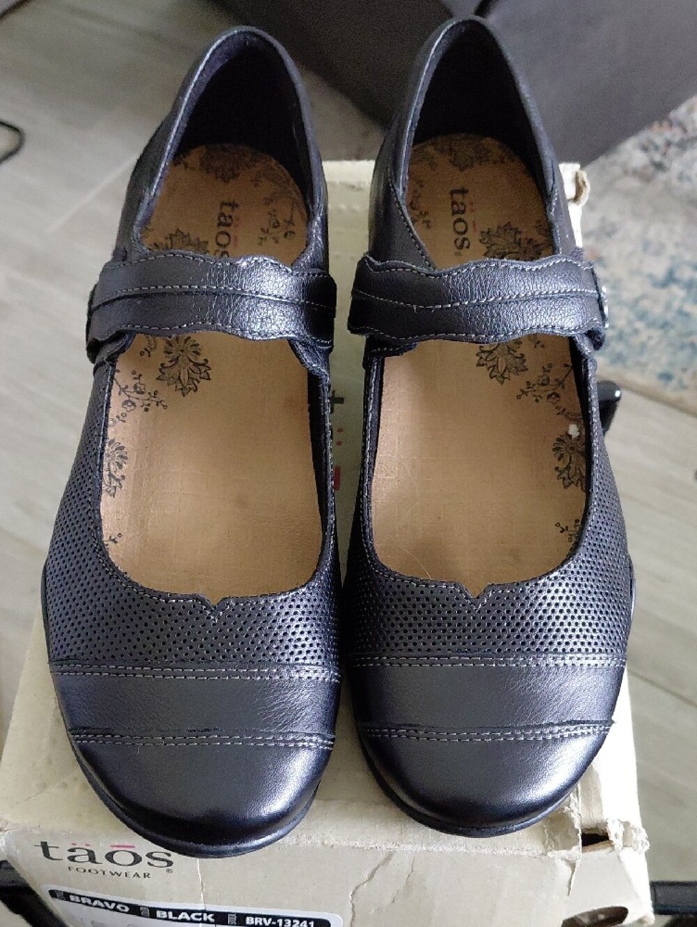 Taos Bravo Black Mary Jane Shoes